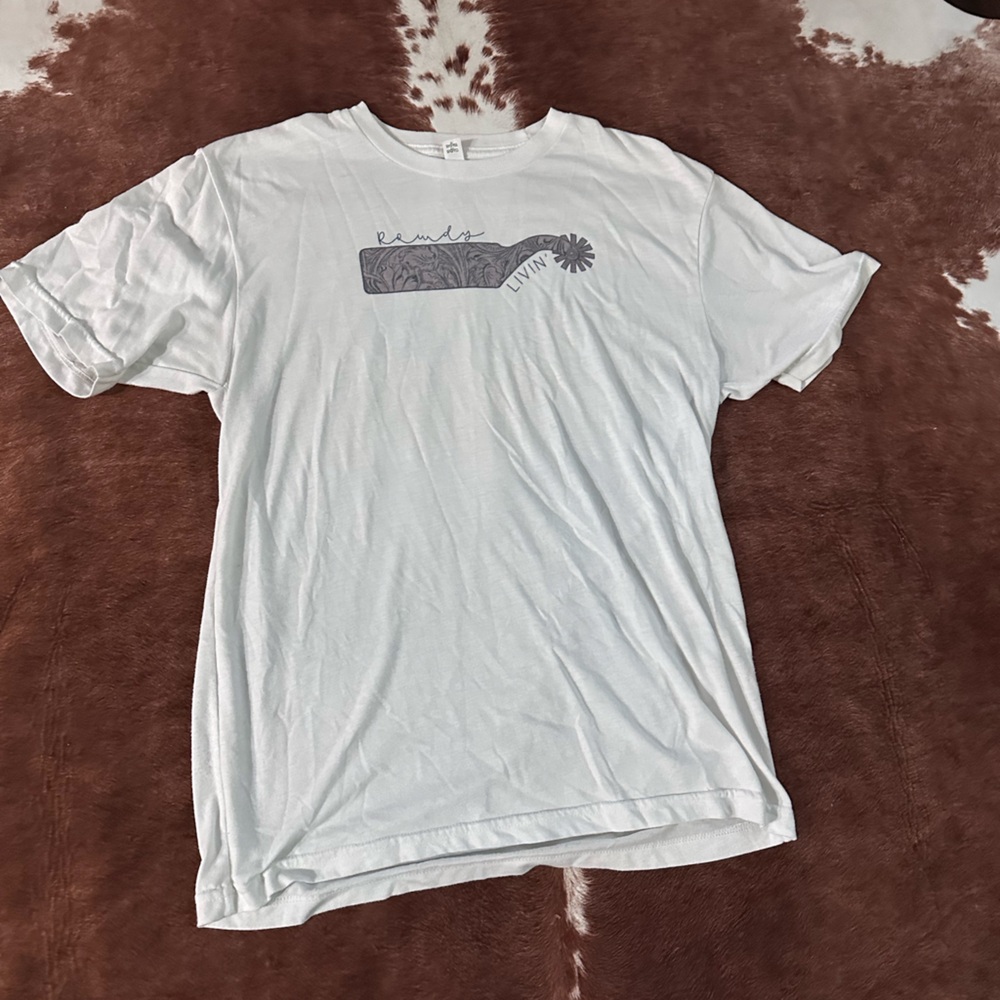 Source Unknown White Short Sleeve Tee
